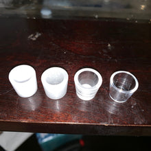 Load image into Gallery viewer, Assorted Quartz Peak Inserts- opaque/opaque bottom/clear - Mr. Bonsai
