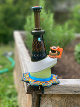 Load image into Gallery viewer, Cobalt Fumetech linework EF Shredder Peak Glass attachment set - Mr. Bonsai