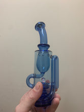 Load image into Gallery viewer, Peak Blue and Gemini  (experimental #89 CFL Purple) Klein glass attachment set (pbgpk3) - Mr. Bonsai