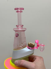 Load image into Gallery viewer, Translucent Pink EF Shredder Peak Glass attachment set - Mr. Bonsai