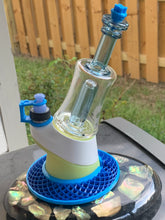 Load image into Gallery viewer, Puffco Peak Blue Stardust borosilicate glass attachment set (pbsb1) - Mr. Bonsai