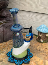 Load image into Gallery viewer, Blue Dream Fumetech linework EF Shredder Peak Glass attachment set - Mr. Bonsai