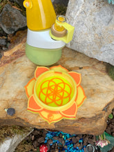 Load image into Gallery viewer, Ghost Yellow EF Nano Peak Glass attachment set - Mr. Bonsai