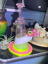 Load image into Gallery viewer, Translucent Pink EF Shredder Peak Glass attachment set - Mr. Bonsai