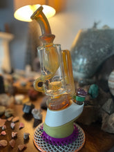 Load image into Gallery viewer, Amber Purple Klein Peak glass attachment set (pam22)