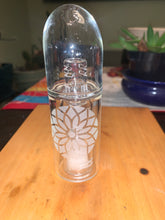 Load image into Gallery viewer, Sandblasted 14mm Hydratube bubbler universal glass Erig attachment - Mr. B