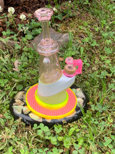 Load image into Gallery viewer, Translucent Pink EF Shredder Peak Glass attachment set - Mr. Bonsai