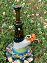 Load image into Gallery viewer, Cobalt Fumetech linework EF Shredder Peak Glass attachment set - Mr. Bonsai