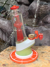 Load image into Gallery viewer, Red Crayon Double EF Shredder Peak Glass attachment set - Mr. Bonsai