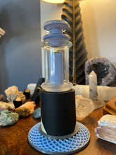Load image into Gallery viewer, Professor Glass Carta 1 or 2 (or Duo) Sonic Blue over white bottle rig borosilicate glass attachment set (pgg2)