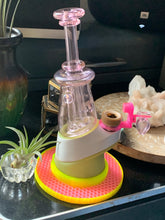 Load image into Gallery viewer, Translucent Pink EF Shredder Peak Glass attachment set - Mr. Bonsai