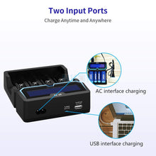 Load image into Gallery viewer, XTAR X4 4 Bay Quick Lipo Battery Charger - Mr. Bonsai