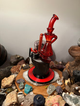 Load image into Gallery viewer, Peak Red Elvis glass Waterspinner set (PREW)