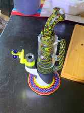 Load image into Gallery viewer, Carta Wig-Wag glass Torus recycler set (cwwtr1)
