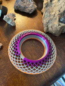 Amber Purple Klein Peak glass attachment set (pam22)