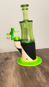 Carta 1 or 2  (or Duo) Carta Green Bottle Rig Glass Attachment Set (cbrg2)