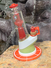 Load image into Gallery viewer, Red Crayon Double EF Shredder Peak Glass attachment set - Mr. Bonsai