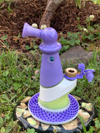 Pastel Purple EF Terp Toker Peak Glass attachment set - Mr. Bonsai