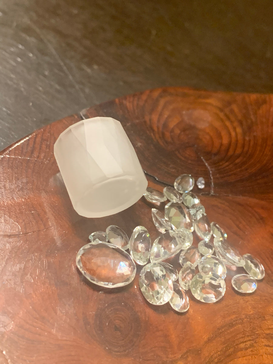Faceted Source Orb Versa Ruby And Frosted Sapphire insert! – Mr. Bonsai
