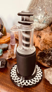 Professor Glass Carta 1 or 2 (or Duo) Jailbreak linework bottle Black and white rig borosilicate glass attachment set (bgpg4)