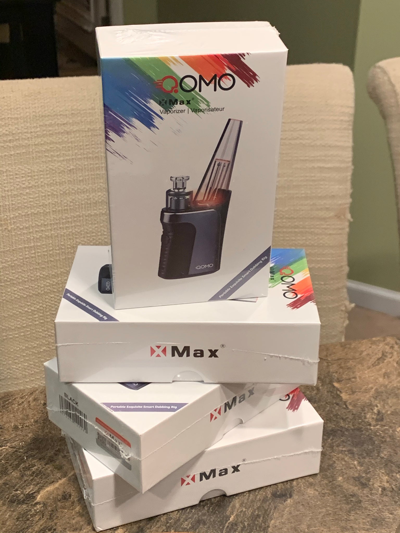 X Max Mini Rig XMax Qomo mini E-rig vaporizer – Mr. Bonsai