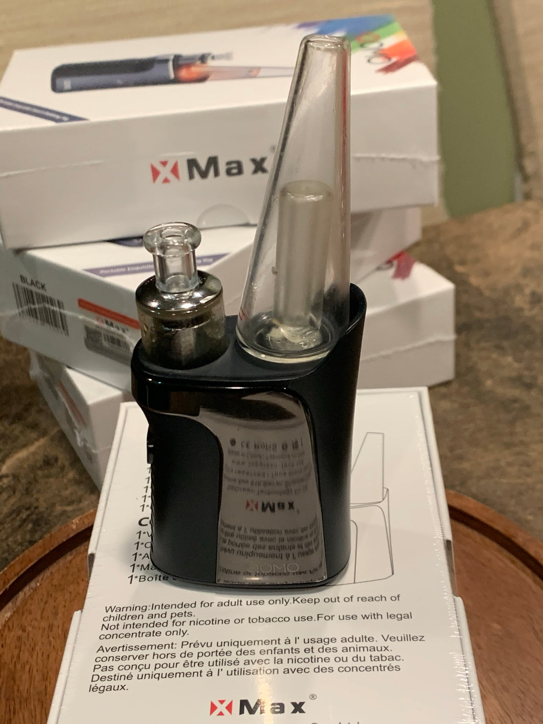 X Max Mini Rig XMax Qomo mini E-rig vaporizer – Mr. Bonsai