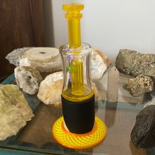 Load image into Gallery viewer, Carta 1 or 2 (or duo) Yellow bottle rig borosilicate glass attachment set (dcy1)