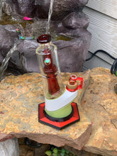 Load image into Gallery viewer, Pomegranate Double EF Shredder Peak Glass attachment set - Mr. Bonsai