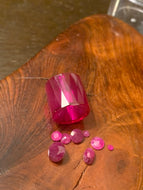 Faceted Puffco Peak Ruby And Frosted Sapphire insert! - Mr. Bonsai