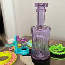 Load image into Gallery viewer, Carta 1 or 2  (or Duo) Carta Purple Bottle Rig Glass Attachment Set (cpbr)