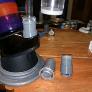Puffco Peak Banger Adapters (10mm and 14mm glass joints available) - Mr. Bonsai